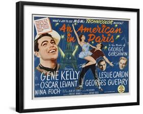 An American in Paris 1951-null-Framed Giclee Print