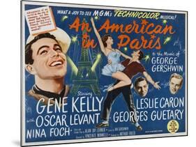 An American in Paris 1951-null-Mounted Giclee Print