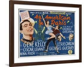 An American in Paris 1951-null-Framed Giclee Print