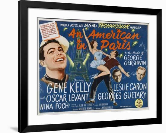 An American in Paris 1951-null-Framed Giclee Print