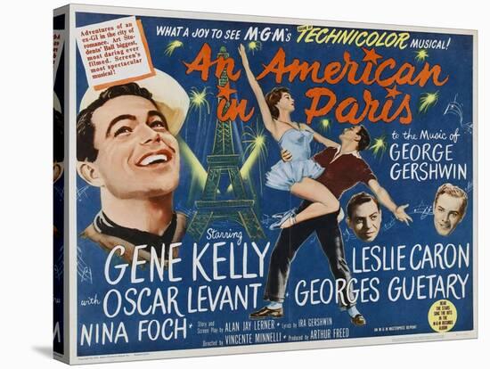 An American in Paris 1951-null-Stretched Canvas