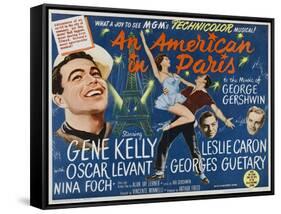 An American in Paris 1951-null-Framed Stretched Canvas