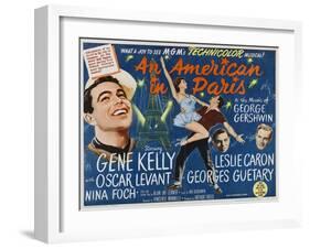 An American in Paris 1951-null-Framed Giclee Print