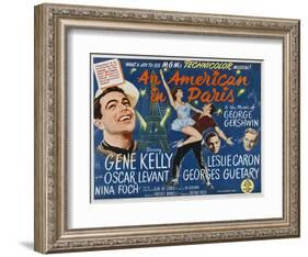 An American in Paris 1951-null-Framed Giclee Print