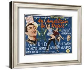 An American in Paris 1951-null-Framed Giclee Print