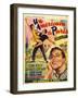 An American In Paris, Film Poster, 1950s-null-Framed Premium Giclee Print