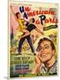 An American In Paris, Film Poster, 1950s-null-Mounted Giclee Print