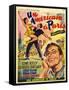 An American In Paris, Film Poster, 1950s-null-Framed Stretched Canvas