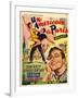 An American In Paris, Film Poster, 1950s-null-Framed Giclee Print