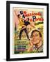 An American In Paris, Film Poster, 1950s-null-Framed Giclee Print