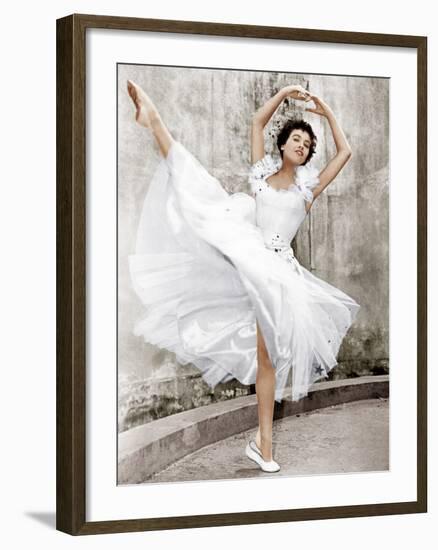 An American in Paris, Leslie Caron, 1951-null-Framed Photo