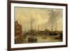 An American Packet running for Swansea Harbour-George Chambers-Framed Giclee Print