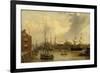 An American Packet running for Swansea Harbour-George Chambers-Framed Giclee Print