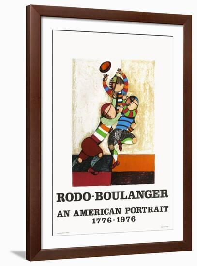 An american portrait-Graciela Rodo Boulanger-Framed Collectable Print