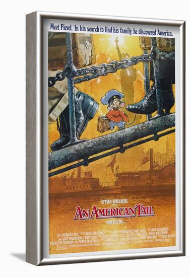 AN AMERICAN TAIL [1986], directed by DON BLUTH.-null-Framed Photographic Print