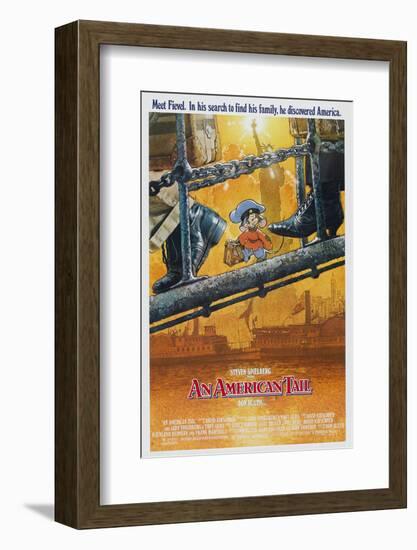 AN AMERICAN TAIL [1986], directed by DON BLUTH.-null-Framed Photographic Print