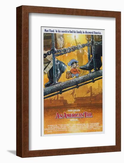 AN AMERICAN TAIL [1986], directed by DON BLUTH.-null-Framed Photographic Print