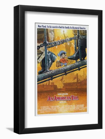 AN AMERICAN TAIL [1986], directed by DON BLUTH.-null-Framed Photographic Print