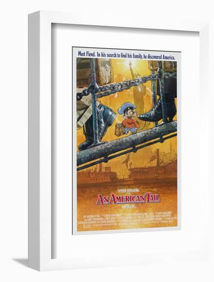 AN AMERICAN TAIL [1986], directed by DON BLUTH.-null-Framed Photographic Print