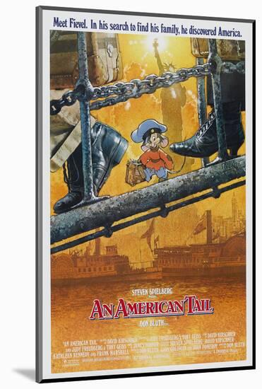 AN AMERICAN TAIL [1986], directed by DON BLUTH.-null-Mounted Photographic Print