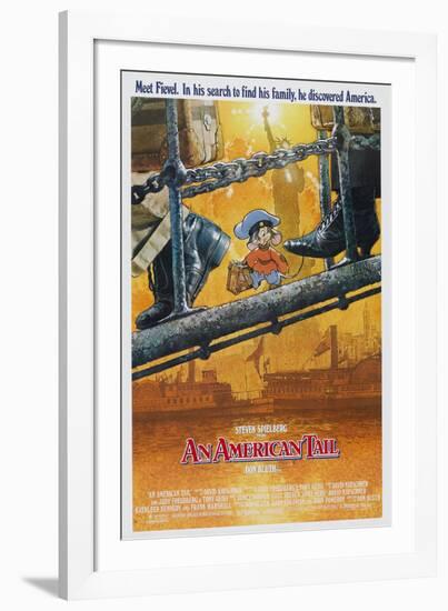 AN AMERICAN TAIL [1986], directed by DON BLUTH.-null-Framed Photographic Print