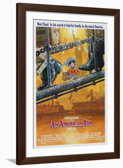 AN AMERICAN TAIL [1986], directed by DON BLUTH.-null-Framed Photographic Print