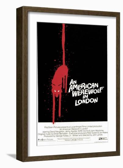 An American Werewolf In London, 1981-null-Framed Art Print