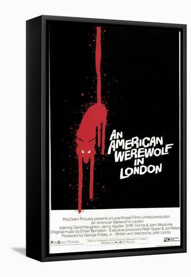 An American Werewolf In London, 1981-null-Framed Stretched Canvas