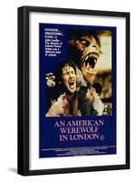 An American Werewolf In London, David Naughton, Jenny Agutter, David Naughton, 1981-null-Framed Art Print