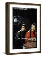 An American Werewolf In London, Griffin Dunne, David Naughton, 1981-null-Framed Art Print