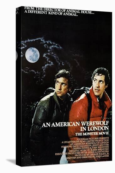 An American Werewolf In London, Griffin Dunne, David Naughton, 1981-null-Stretched Canvas