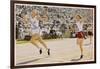 An American Woman Wins the 4X100M Relay-null-Framed Art Print