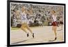 An American Woman Wins the 4X100M Relay-null-Framed Art Print