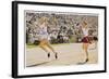 An American Woman Wins the 4X100M Relay-null-Framed Art Print