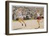 An American Woman Wins the 4X100M Relay-null-Framed Art Print