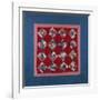 An Amish Crazy Quilt Pattern Coverlet. 'K.F.', Lancaster County, Pennsylvania, 1922-null-Framed Giclee Print