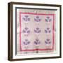 An Amish Pieced and Appliqued Cotton Quilted Coverlet, circa 1930-null-Framed Giclee Print