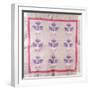 An Amish Pieced and Appliqued Cotton Quilted Coverlet, circa 1930-null-Framed Giclee Print