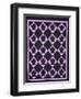 An Amish Pieced & Quilted Cotton Coverlet, Indiana or Ohio, circa 1910-null-Framed Giclee Print