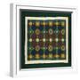 An Amish Pieced & Quilted Cotton Coverlet, Late 19th Century-null-Framed Giclee Print