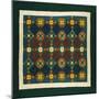 An Amish Pieced & Quilted Cotton Coverlet, Late 19th Century-null-Mounted Giclee Print