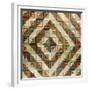 An Amish Pieced & Quilted Cotton Coverlet, Late 19th/Early 20th Century-null-Framed Giclee Print