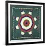 An Amish Star of Bethlehem Coverlet, Pennsylvania, Pieced and Quilted Cotton, Circa 1930-null-Framed Giclee Print