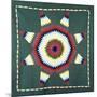 An Amish Star of Bethlehem Coverlet, Pennsylvania, Pieced and Quilted Cotton, Circa 1930-null-Mounted Giclee Print