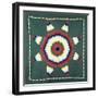 An Amish Star of Bethlehem Coverlet, Pennsylvania, Pieced and Quilted Cotton, Circa 1930-null-Framed Premium Giclee Print