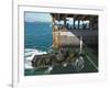 An Amphibious Assault Vehicle Enters the Well Deck of USS Tortuga-null-Framed Photographic Print