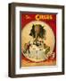 An Amusing Cover Showing an Elephant Taking a Meal From Two Clowns-null-Framed Premium Giclee Print