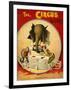 An Amusing Cover Showing an Elephant Taking a Meal From Two Clowns-null-Framed Giclee Print