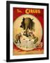 An Amusing Cover Showing an Elephant Taking a Meal From Two Clowns-null-Framed Giclee Print