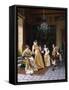 An Amusing Song-Vittorio Reggianini-Framed Stretched Canvas